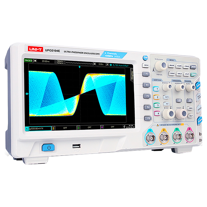 Osciloscop Digital Uni-T UPO2102, 2 Canale, 100MHz, Ultra Phosphor, 1GSa/s, USB [3]