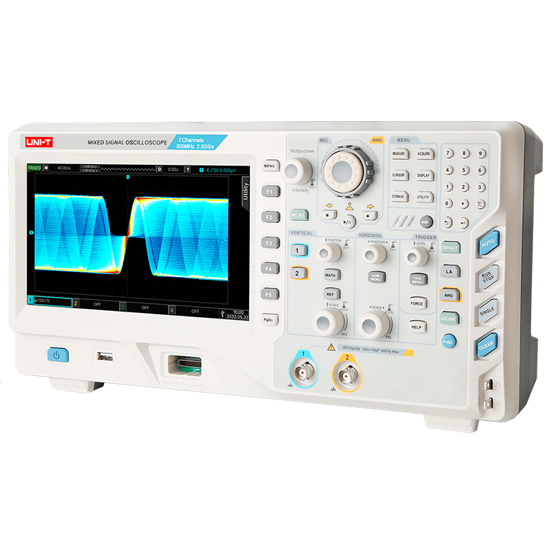 Osciloscop Digital Uni-T UPO3352E, 4 Canale, 350MHz, 2.5GSa/s, Ultra Phosphor, USB [3]