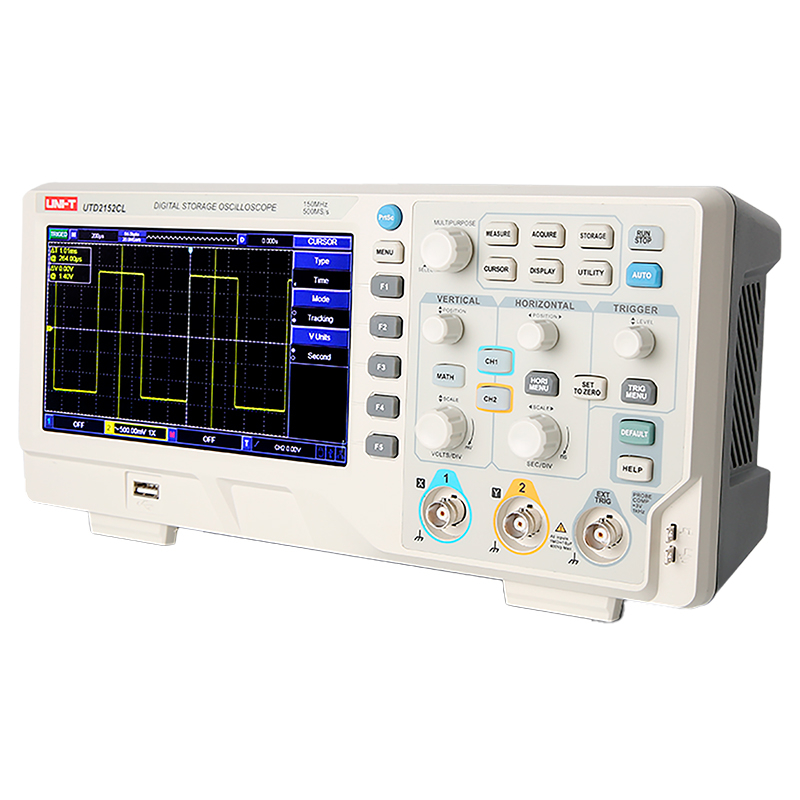 Osciloscop Digital Uni-T UTD2152CL, 2 Canale, 150MHz, 1GSa/s, Portabil cu Baterie [3]