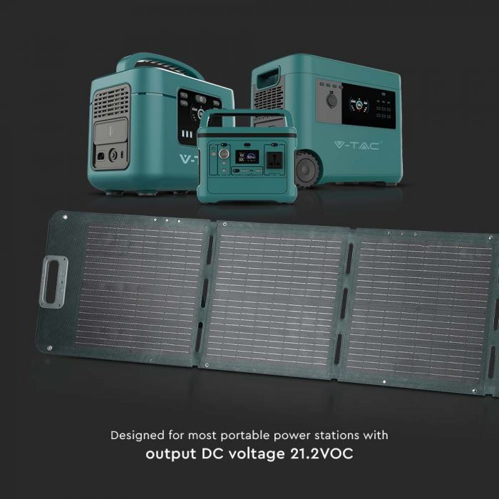 Panou fotovoltaic pliabil portabil 120W V-Tac [13]