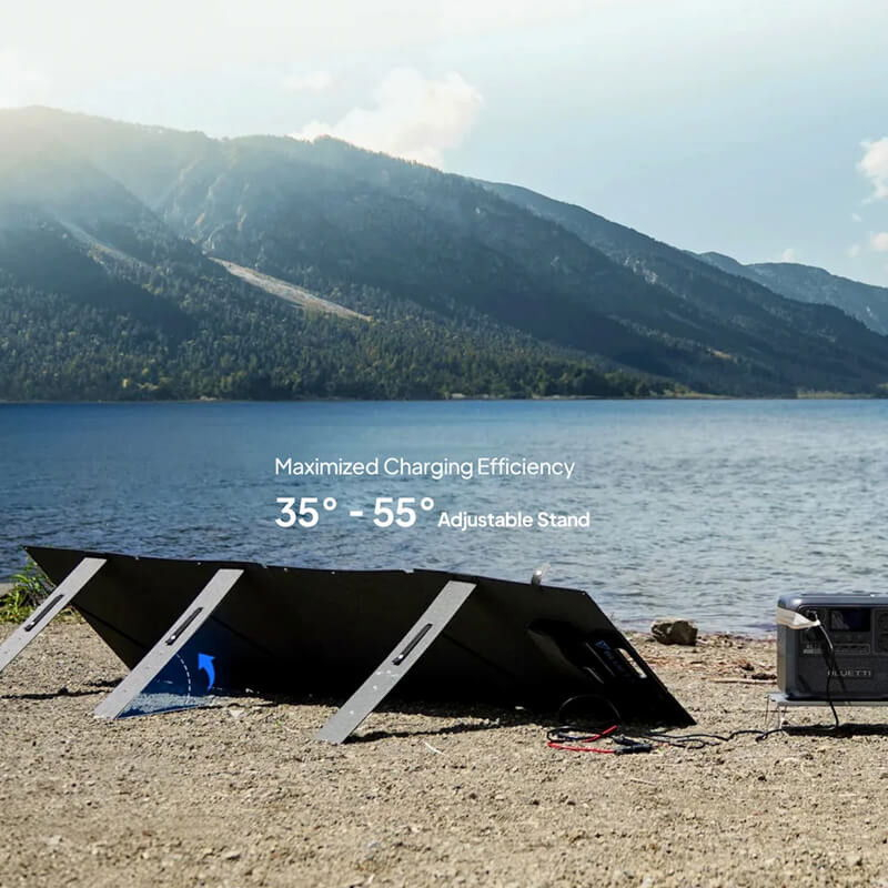 Panou Fotovoltaic Portabil 350W Bluetti PV350 V2, Monocristalin, MC4, ETFE, Eficienta 23.4%, Pliabil [9]