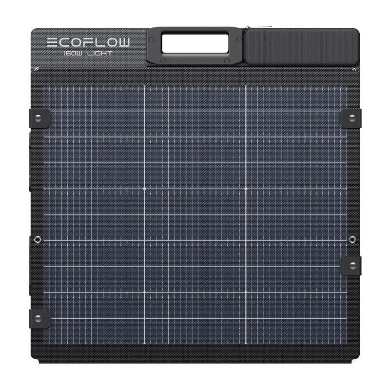 Panou solar Ecoflow 160W NextGen portabil, bifacial, ultra-usor, Negru [2]