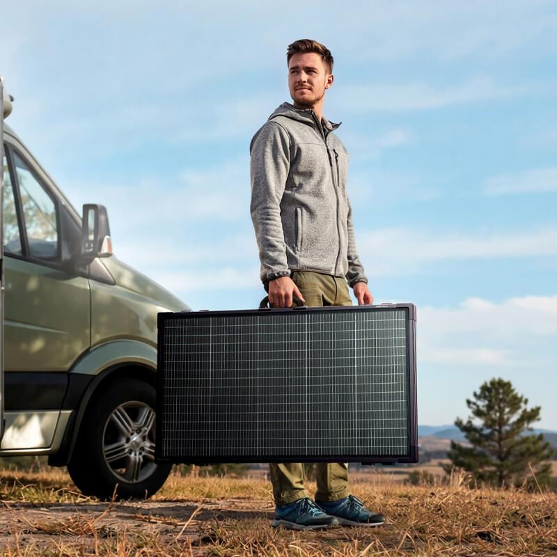 Panou solar portabil Anker SOLIX PS400 Bifacial [6]