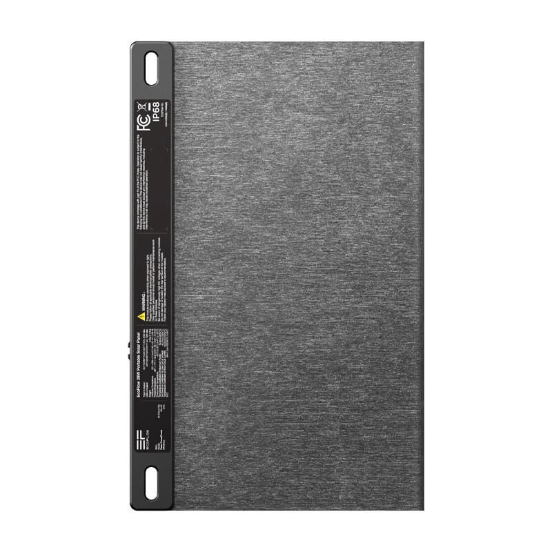 Panou solar portabil EcoFlow 28W, USB-C, USB-A, IP68 [5]