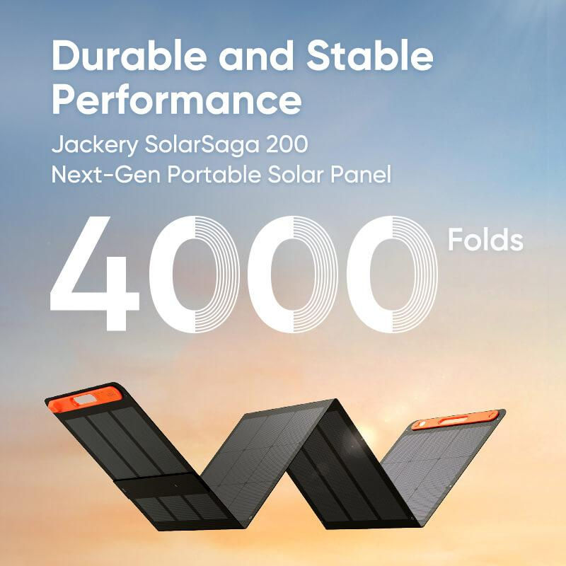 Panou solar portabil pliabil 200W Jackery SolarSaga 200 [5]
