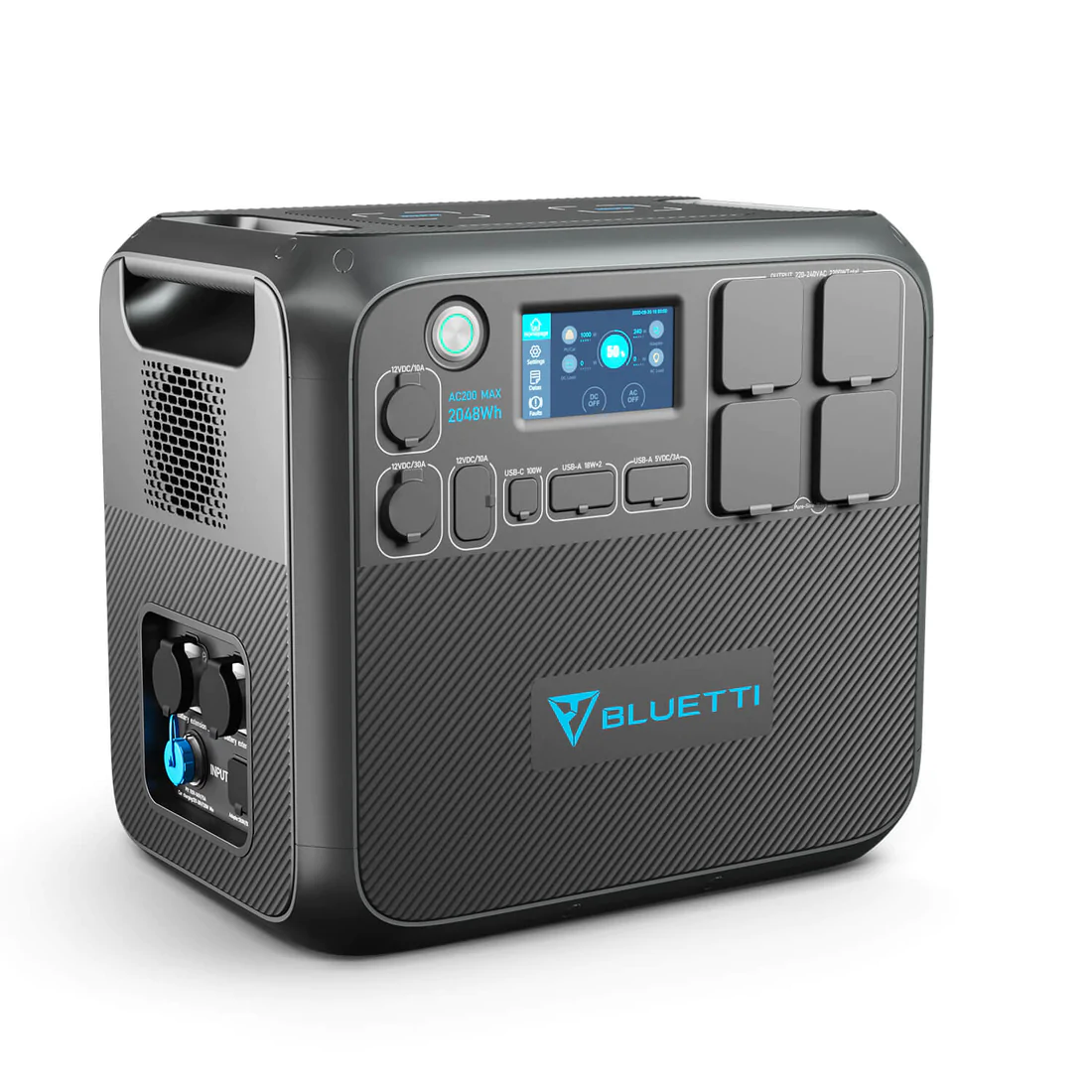 Kit Generator Solar Portabil Bluetti Poweroak 2200W 2048Wh Ac200Max + 2 X 200W [6]