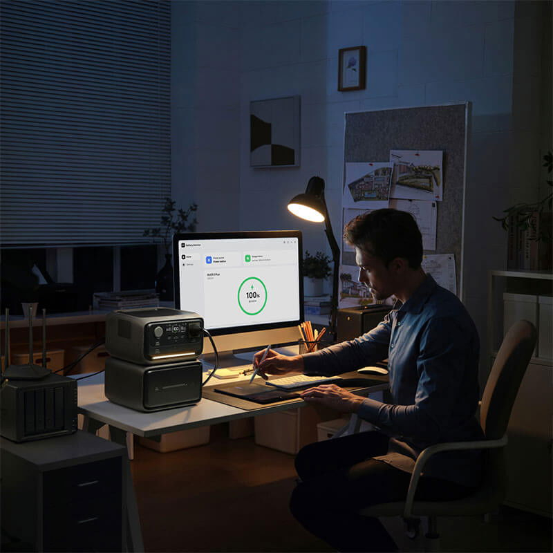 Kit Generator Solar Portabil EcoFlow River 3 Max Plus, 858Wh, 600W cu panou 220W [8]