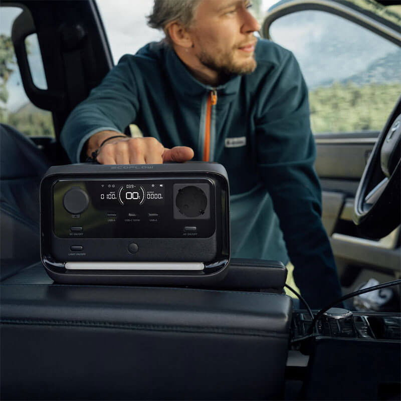 Statie de alimentare portabila EcoFlow River 3 Plus, 286 Wh, 600W [9]