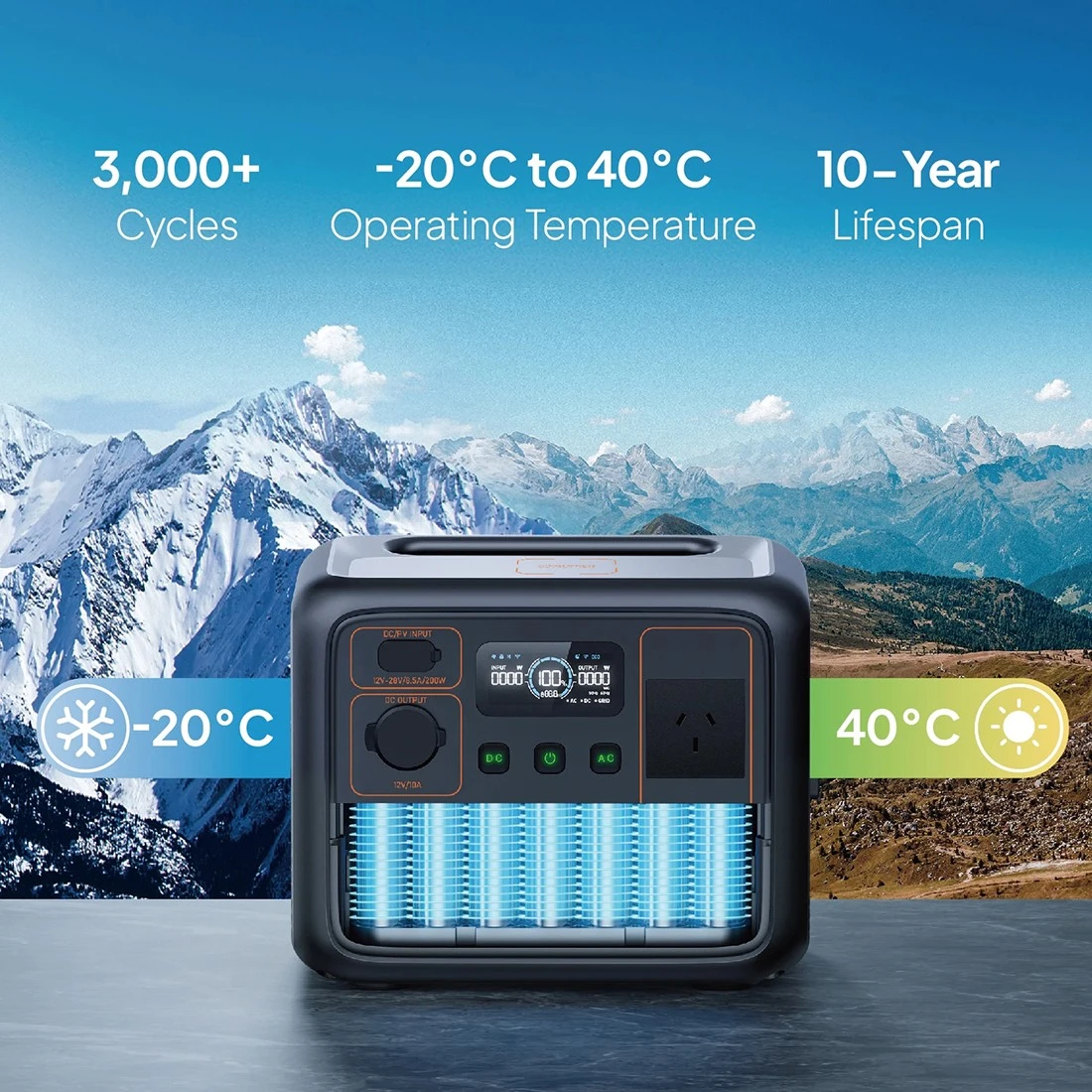 Statie de alimentare portabila Bluetti AC50P 700W 504Wh [5]