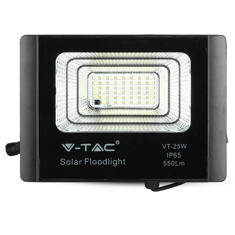 Proiector LED solar 12W 6000K IP65 pentru exterior cu panou solar [6]