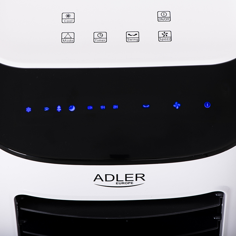 Racitor portabil de aer, functie de umidificare, purificare si racire, 350 W, cu telecomanda, 3 moduri de ventilatie, Adler AD7922 [6]