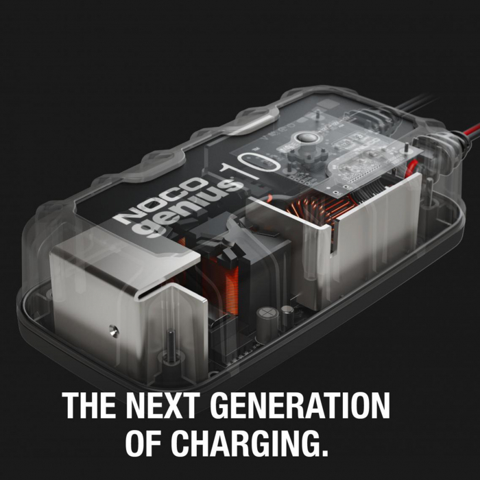 Redresor Noco Genius10 auto moto 6V / 12V 10A pentru acumulatori maxim 230A Plumb-Acid AGM GEL VRLA Li-Ion [7]