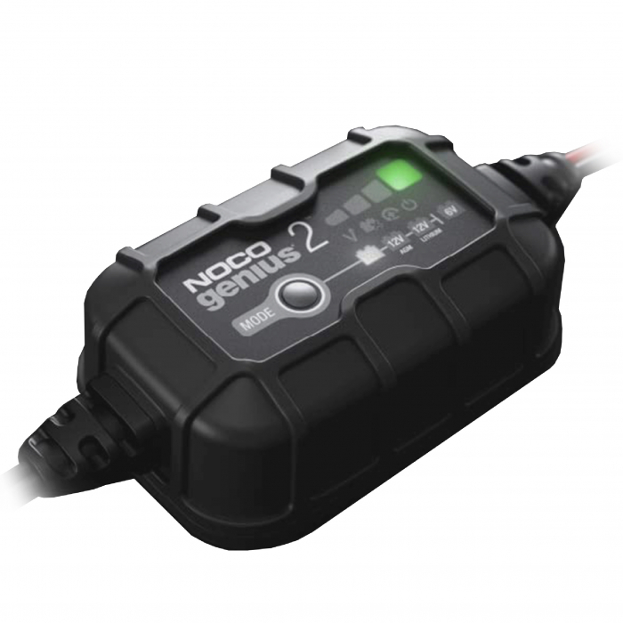 Redresor Noco Genius 2 auto-moto 6V/12V 2A pentru acumulatori maxim 40A, Plumb-Acid AGM GEL VRLA Litiu [2]