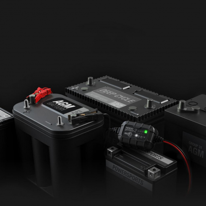 Redresor Noco Genius 2 auto-moto 6V/12V 2A pentru acumulatori maxim 40A, Plumb-Acid AGM GEL VRLA Litiu [7]