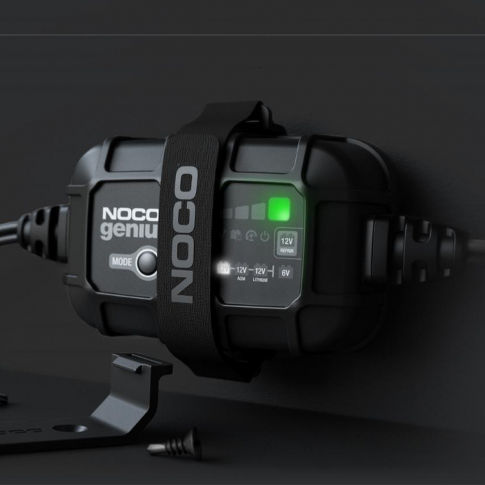 Redresor Noco Genius 2 auto-moto 6V/12V 2A pentru acumulatori maxim 40A, Plumb-Acid AGM GEL VRLA Litiu [8]