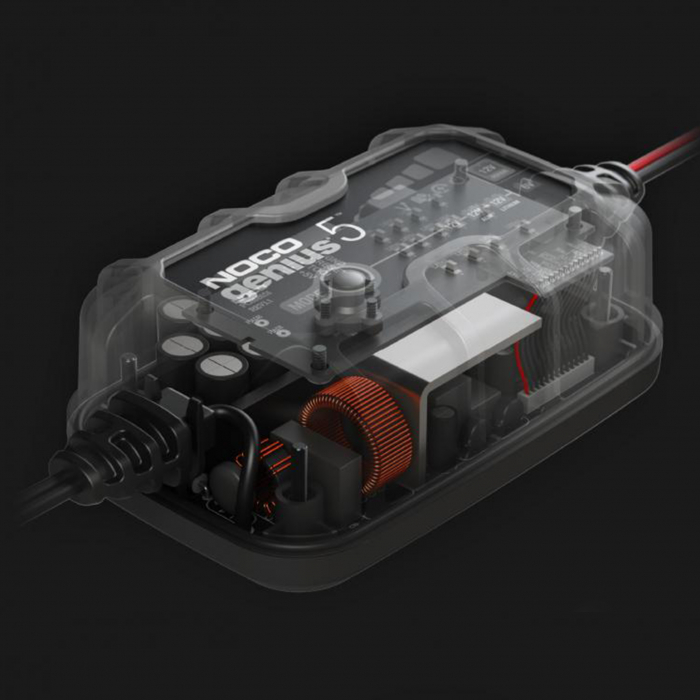 Redresor Noco Genius 5 auto moto 6V / 12V 5A pentru acumulatori maxim 120A Plumb-Acid AGM GEL VRLA Litiu [6]