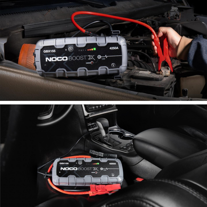 Robot Pornire Auto, Jump Starter Auto 12V Portabil, Curent Pornire 4250A Litiu-Ion, Noco Boost Gbx155 [9]