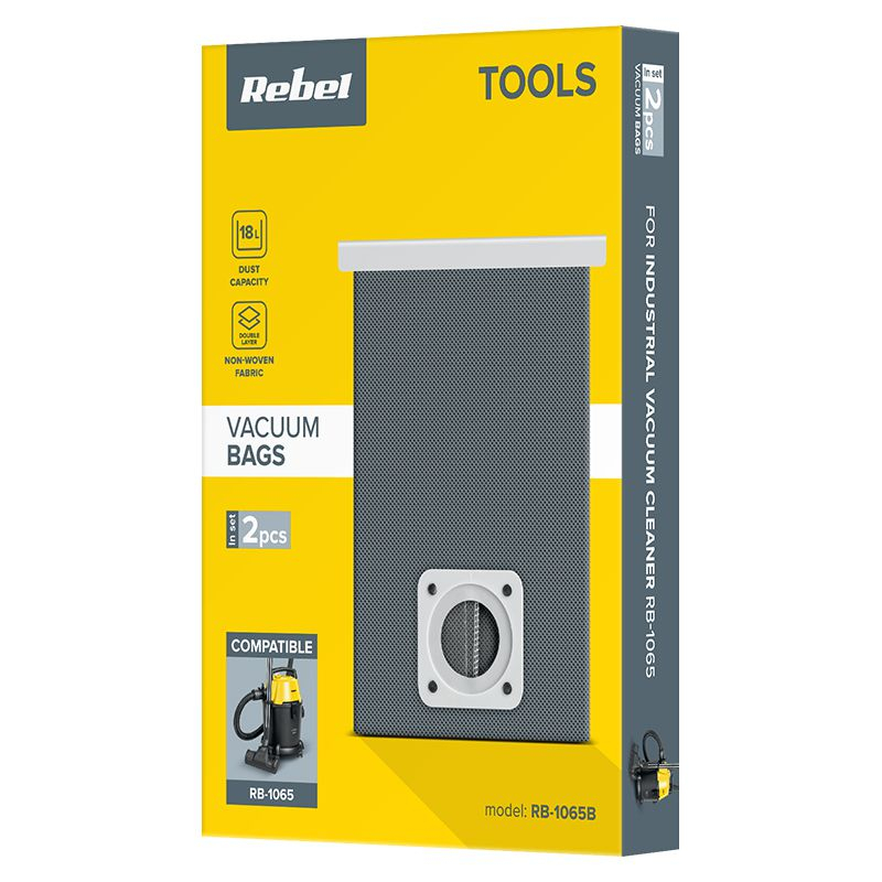Set 2 saci pentru aspiratorul Wet & Dry Rebel RB-1065 [2]