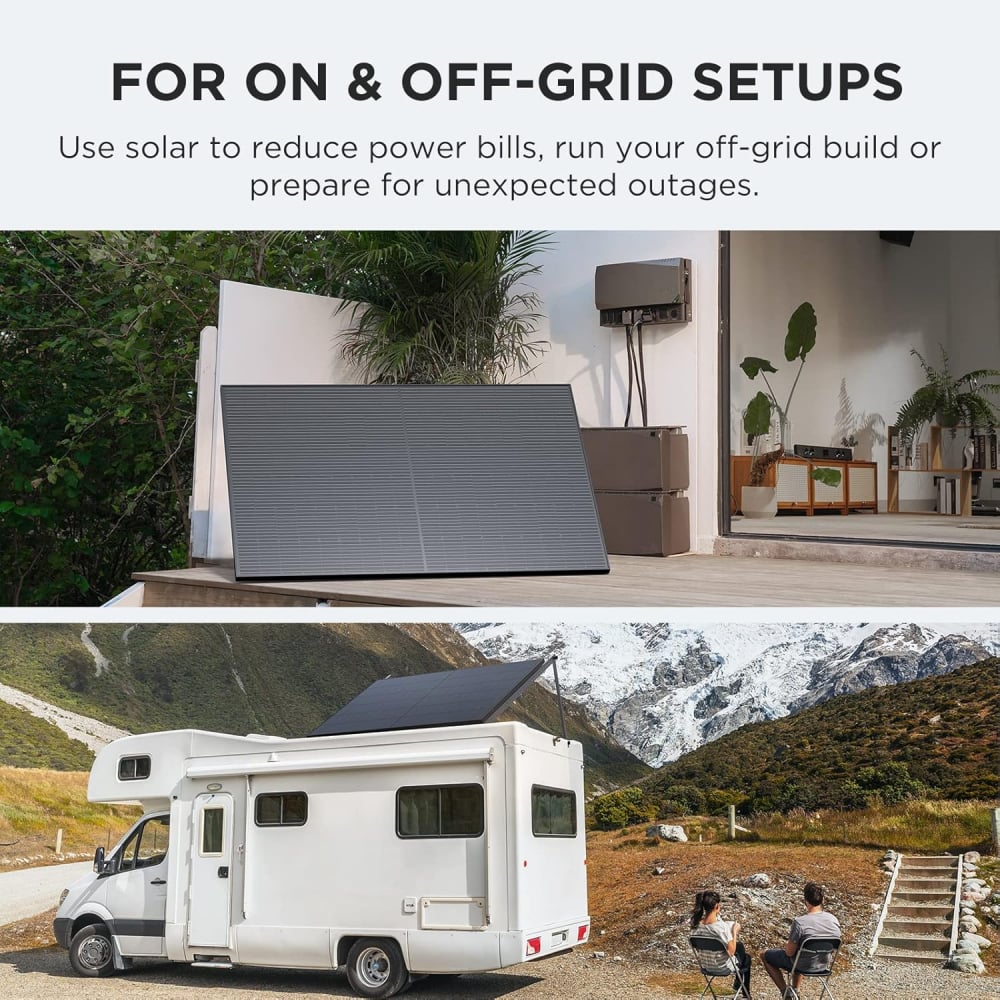 Kit Generator Solar EcoFlow Delta Pro 3 + 2 Panouri Solare Rigide 400W [17]