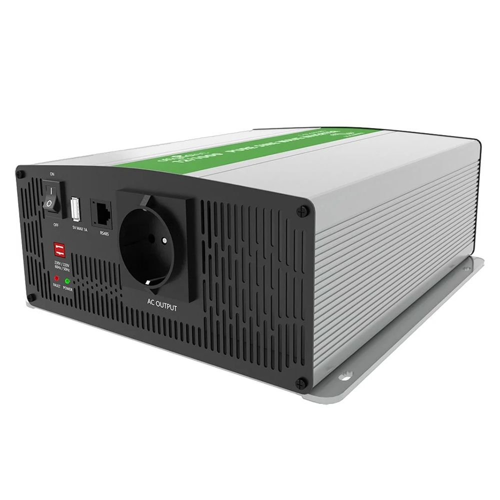 Sistem fotovoltaic off-grid 200W cu invertor 1500W si baterie LiFePO4 100Ah [4]