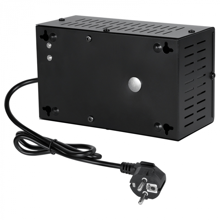 Stabilizator de tensiune automat 1500 VA / 1050 W, 2 x Shucko, 150 - 270 V AC, Monofazat, 117 x 197 x 90 mm [2]
