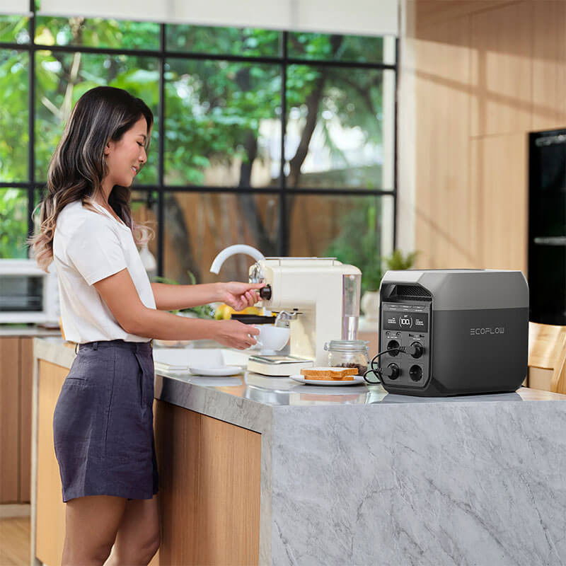 Statie de alimentare portabila 1024Wh 1800W EcoFlow Delta 3 [9]