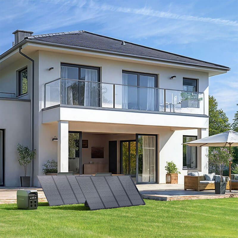 Kit Generator Solar Portabil 1024Wh 1800W EcoFlow Delta 3 + panouri 2 x 160W [12]