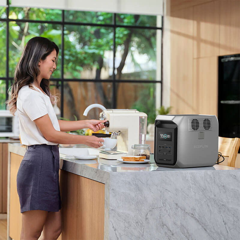 Statie de alimentare portabila 1536Wh 1800W EcoFlow Delta 3 1500 [9]