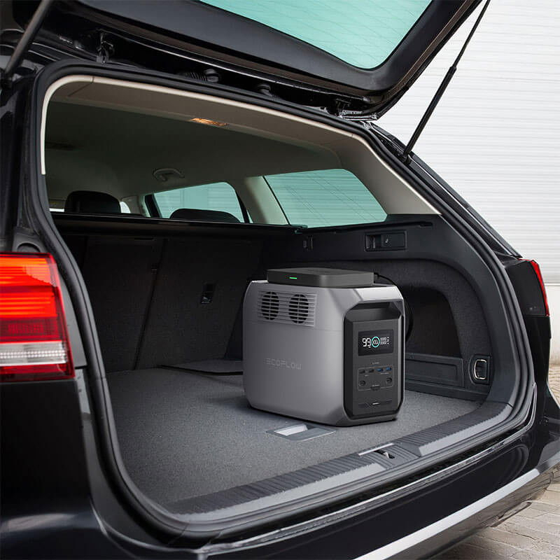 Kit Generator Solar Portabil 1536Wh 1800W EcoFlow Delta 3 1500 cu panou 220W [16]