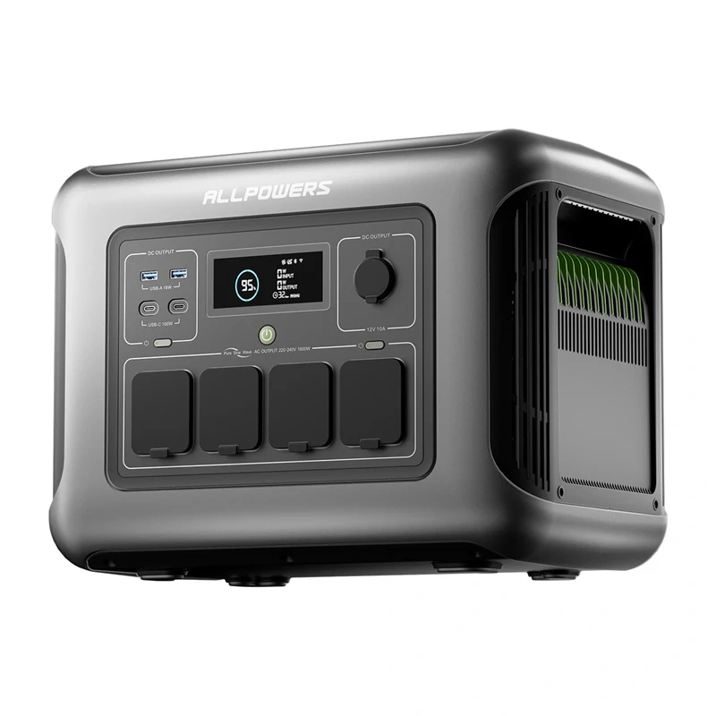 Statie de alimentare portabila Allpowers R1500 LITE, 1800W 1152Wh [3]