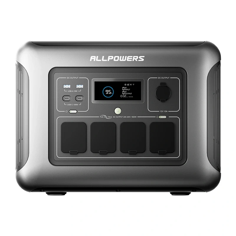 Statie de alimentare portabila Allpowers R1500 LITE, 1800W 1152Wh [2]