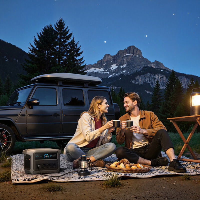 Kit generator solar portabil Anker SOLIX C1000X Gen2 2000W 1024Wh + panou 200W [12]