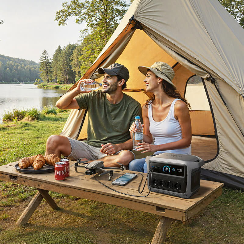 Kit generator solar portabil Anker SOLIX C1000X Gen2 2000W 1024Wh + panou 400W [8]