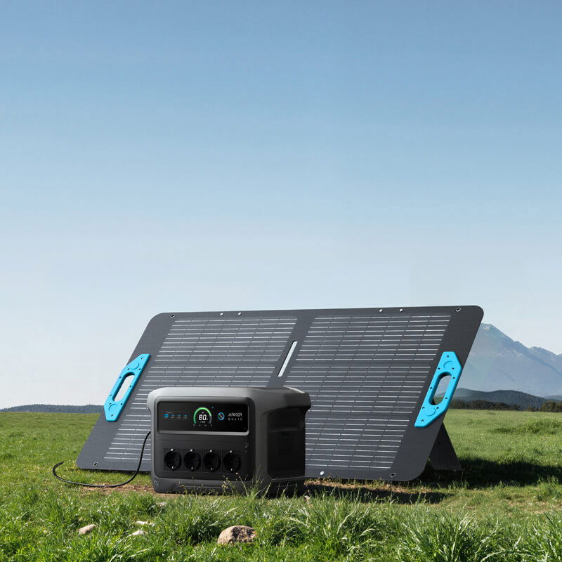 Kit generator solar portabil Anker SOLIX C1000X Gen2 2000W 1024Wh + panou 100W [11]