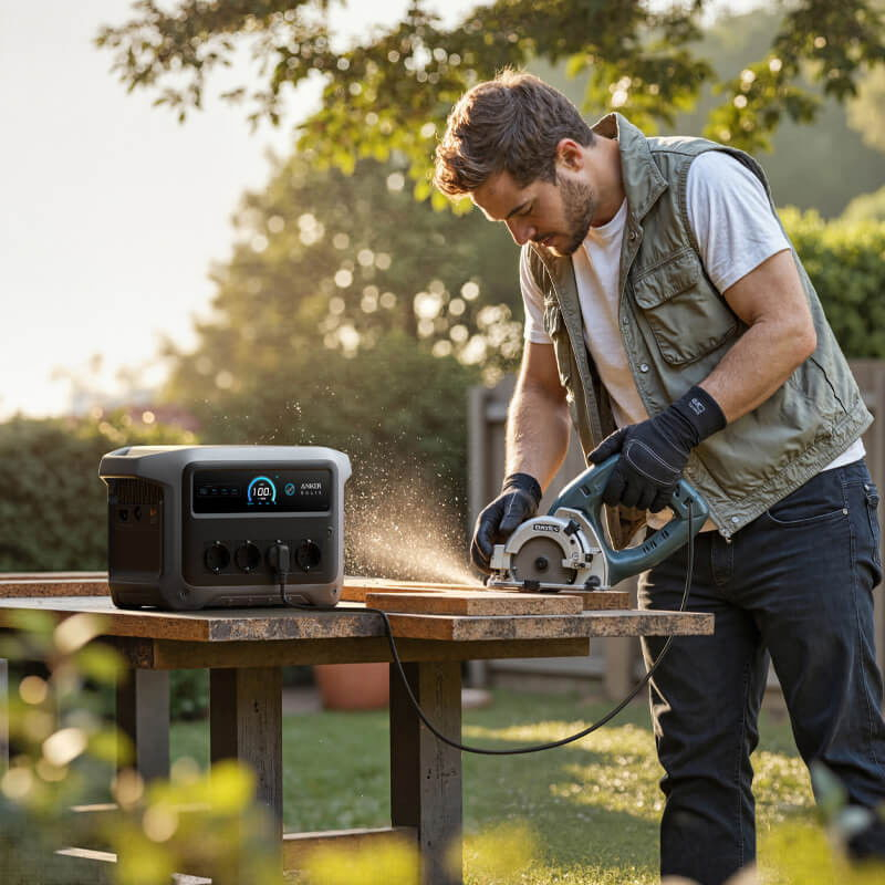 Kit generator solar portabil Anker SOLIX C1000X Gen2 2000W 1024Wh + panou 100W [13]