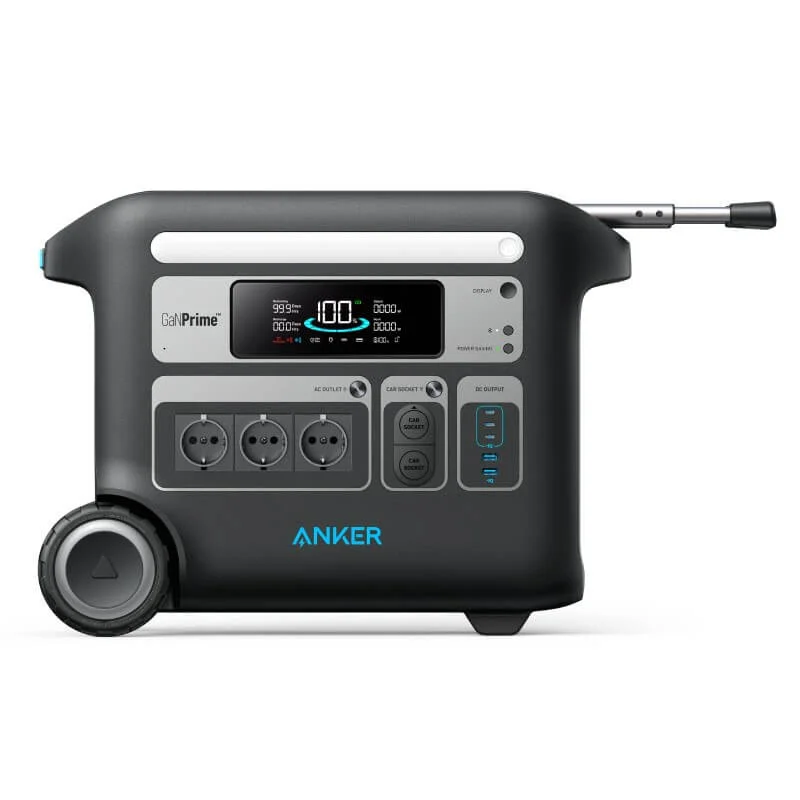Kit Generator Solar 2048Wh 2400W Anker Solix F2000 (PowerHouse 767) + panou solar 400W (2x) [3]