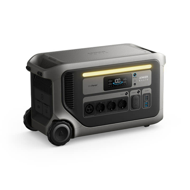 Kit generator solar portabil Anker Solix F3000, 3072Wh, 3600W cu panou 200W [6]