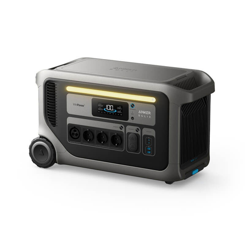 Kit generator solar portabil Anker Solix F3000, 3072Wh, 3600W cu panou 200W [2]