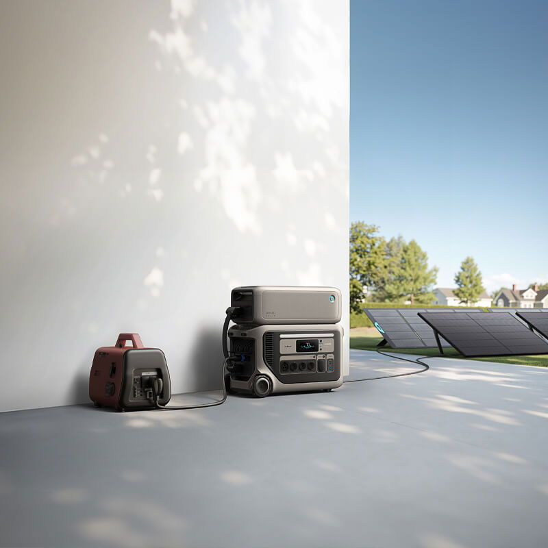 Kit generator solar portabil Anker Solix F3000, 3072Wh, 3600W cu panou 200W [12]