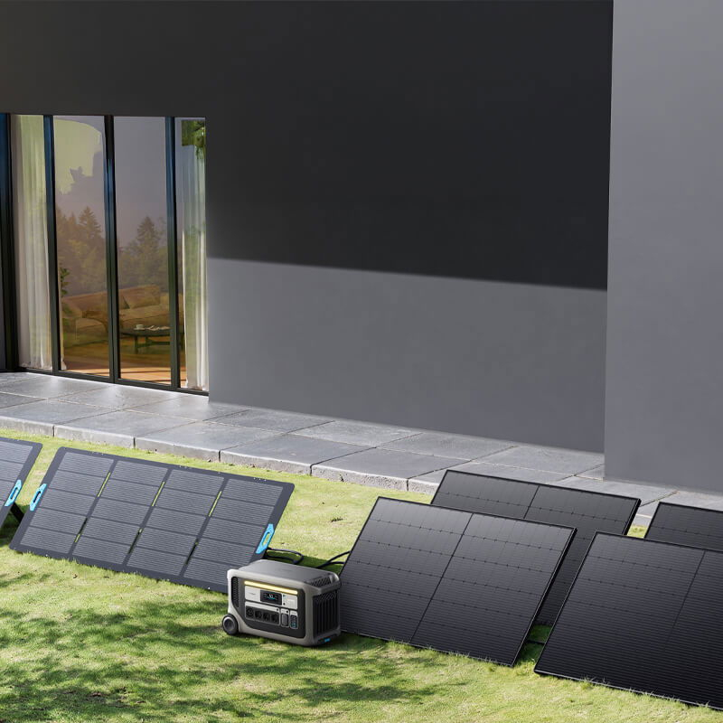Kit generator solar portabil Anker Solix F3000, 3072Wh, 3600W cu panou 200W [10]