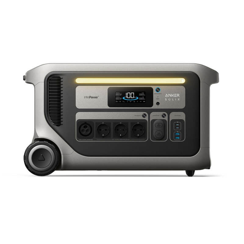 Kit generator solar portabil Anker Solix F3000, 3.072Wh, 3600W cu panou 400W [4]