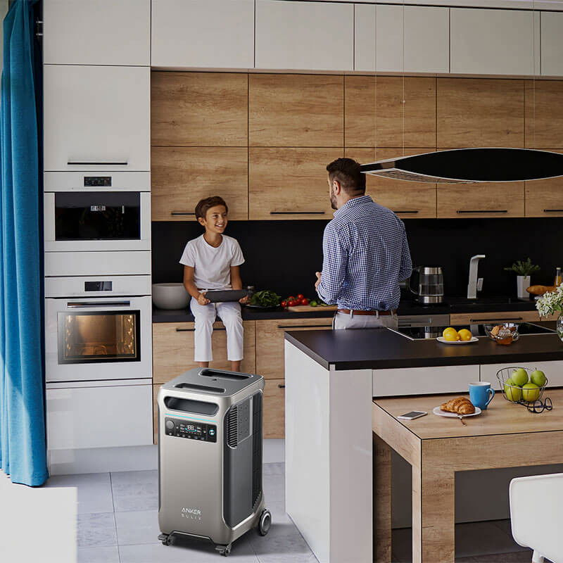 Kit Generator Solar 7680Wh 6000W Anker Solix F3800 + BP3800 + panou solar 3 x 400W (1200W) [17]