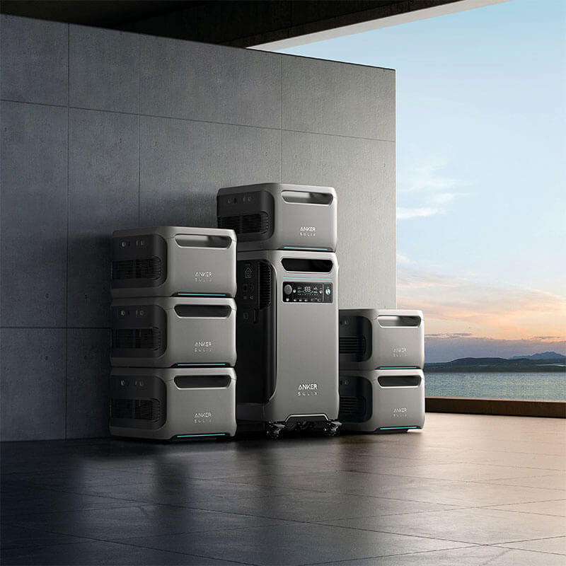 Kit Generator Solar 3840Wh 6000W Anker Solix F3800 + panou solar 200W (2x) [17]