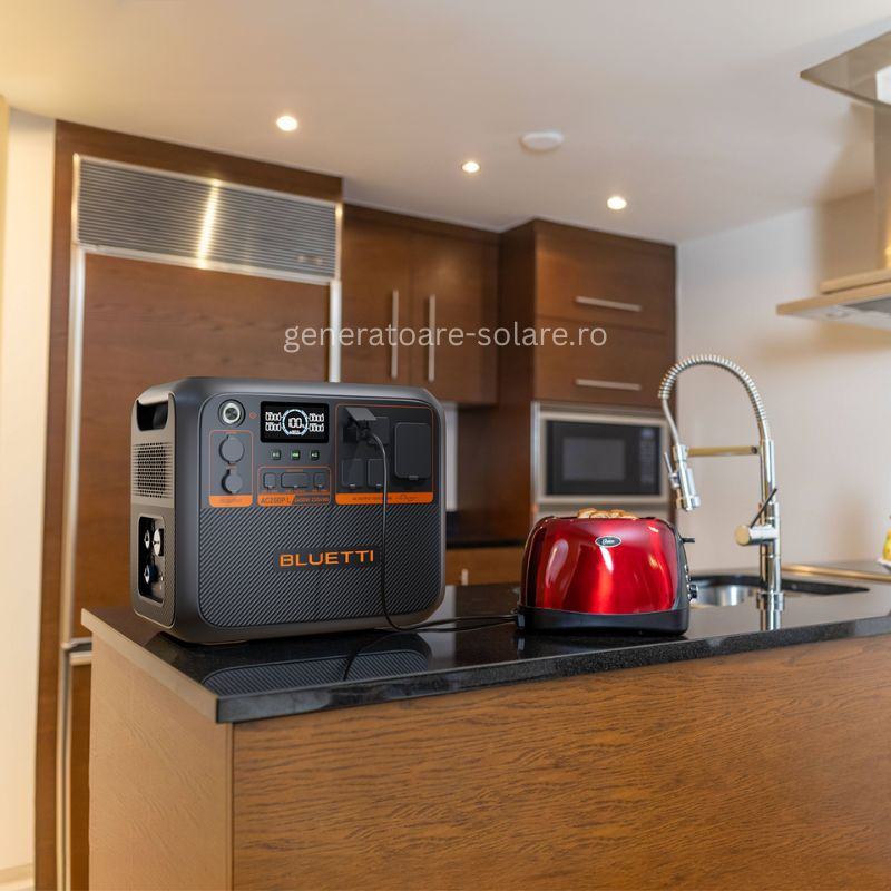 Statie de alimentare portabila Bluetti Premium AC200PL, Ecran LCD, 2400W, 2304Wh, LiFePO4, Putere de varf 2500W [16]