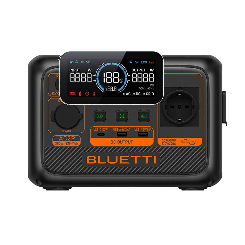 Statie de alimentare portabila Bluetti AC2P 230.4Wh 300W [4]