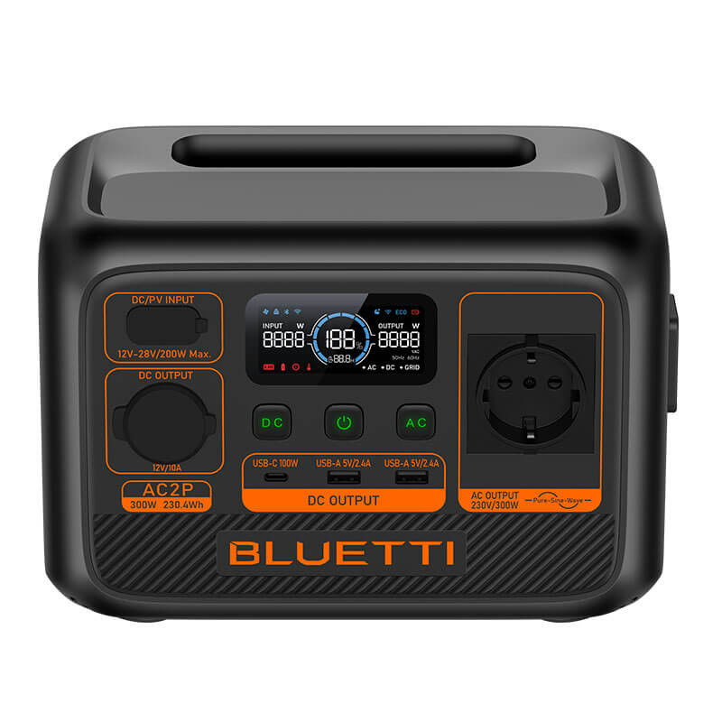 Kit Generator Solar Portabil 230.4Wh 300W, Bluetti AC2P + panou 200W [6]