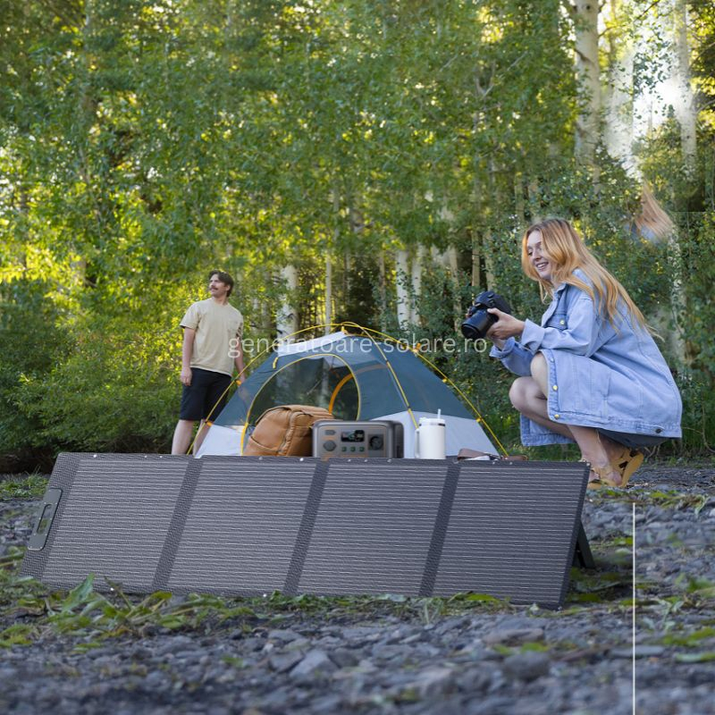 Kit generator solar portabil Bluetti AC50P 700W 504Wh + panou 200W Bluetti [13]