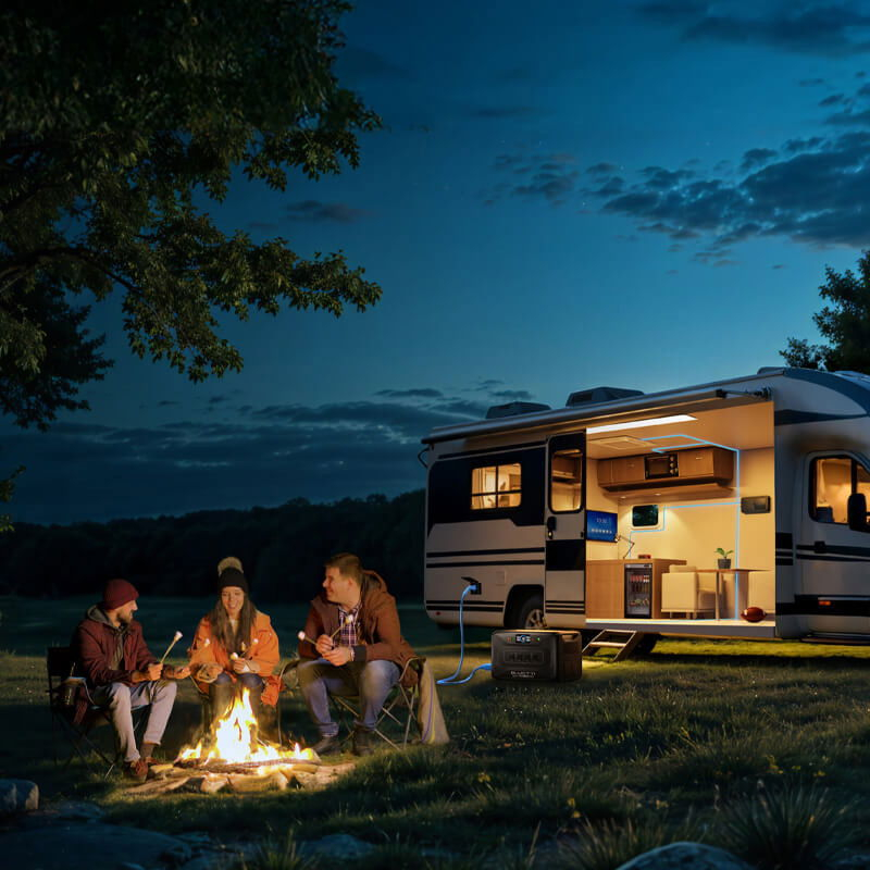 Kit generator solar 3840W 2765Wh Bluetti Apex 300 + 2 panouri 455W CanadianSolar [14]