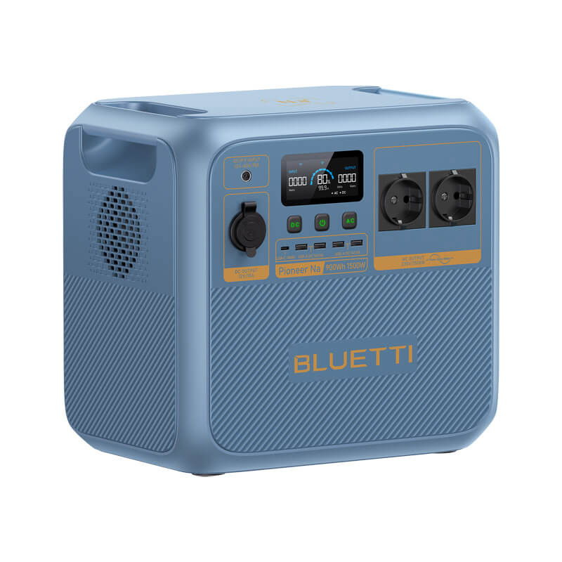 Kit Generator Solar Portabil Bluetti Pioneer Na sodium-ion 1500W 900Wh + 2X Panou 200W [5]