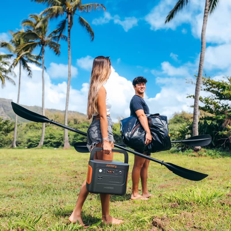 Kit generator solar portabil 2000W 1264Wh Jackery Explorer 1000 Plus + panou 200W [9]